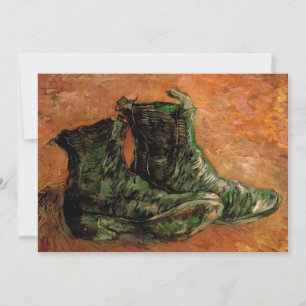 Een paar schoenen door Vincent van Gogh Kaart