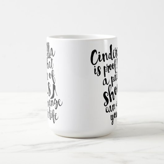 Een paar schoenen kunnen de Mok van uw levensoffer (Center)