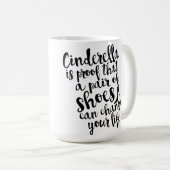 Een paar schoenen kunnen de Mok van uw levensoffer (Voorkant rechts)