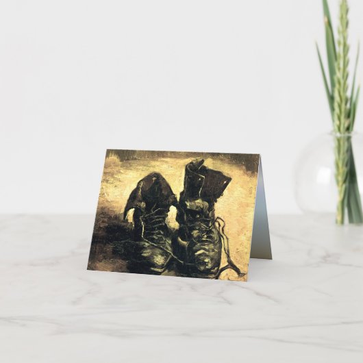 Een paar schoenen - Van Gogh Kaart (Voorkant)