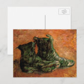 Een paar schoenen van Vincent van Gogh Briefkaart (Voorkant / Achterkant)