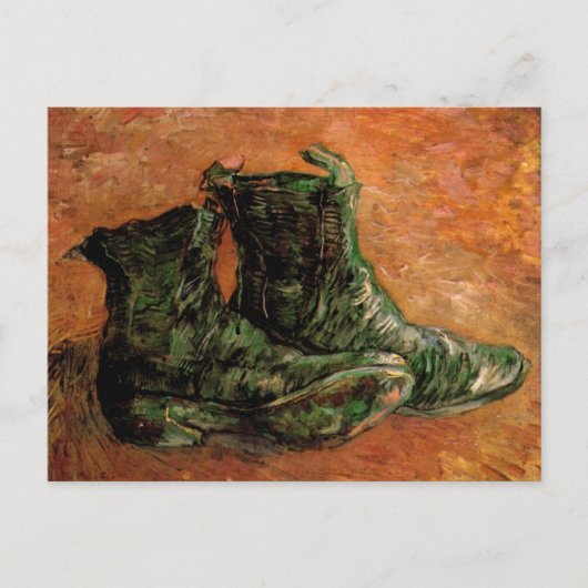 Een paar schoenen van Vincent van Gogh Briefkaart (Voorkant)