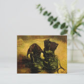 Een paar schoenen van Vincent van Gogh Briefkaart (Staand voorkant)