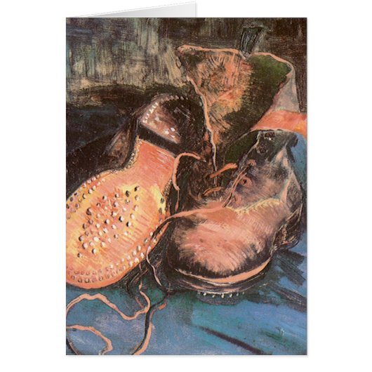 Een paar schoenen van Vincent van Gogh,  kunst (Voorkant)