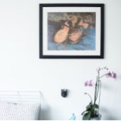 Een paar schoenen van Vincent van Gogh,  kunst Poster