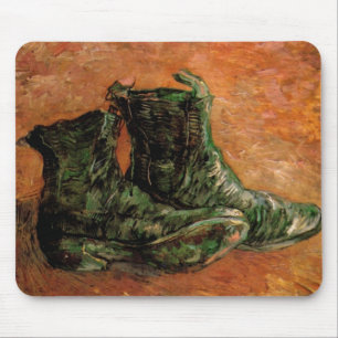 Een paar schoenen van Vincent van Gogh Muismat