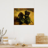 Een paar schoenen van Vincent van Gogh Poster (Keuken)