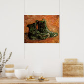 Een paar schoenen van Vincent van Gogh Poster (Keuken)