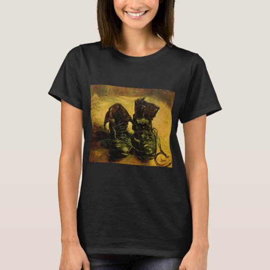 Een paar schoenen van Vincent van Gogh T-shirt (Voorkant)