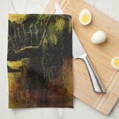 Een paar schoenen van Vincent van Gogh Theedoek (Quarter Fold)