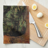 Een paar schoenen van Vincent van Gogh Theedoek (Quarter Fold)