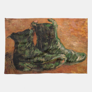 Een paar schoenen van Vincent van Gogh Theedoek