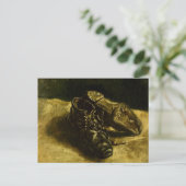 Een paar schoenen, Vincent van Gogh Briefkaart (Staand voorkant)