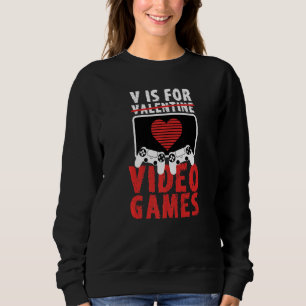 Een paar Shirt V is voor Mannen voor videospellen