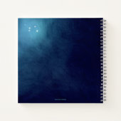 Een paar sneeuwpoppen die naar de sterren kijken notitieboek (Achterkant)