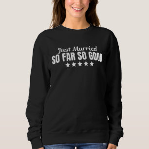 Een paar T-shirt gewoon gehuwd huwelijk