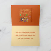 EEN PAAR THANKSGIVING KAART (Binnen)