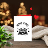 Een paar uilen kaart