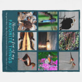 Een paar van mijn favoriete dingen: Mississippi Fl Fleece Deken (Voorkant (Horizontaal))