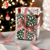 Een paar van mijn favoriete kerstspullen inpakpapier vel