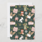 Een paar van onze favoriete kerstfoto's feestdagenkaart (Achterkant)