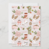 Een paar van onze favoriete kerstfoto's feestdagenkaart (Achterkant)