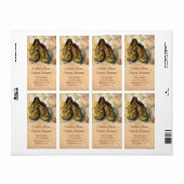 Een Paar van Shoes Vincent van Gogh schilderij Etiket (Full Sheet)