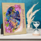 Een paar vieren. fotoplaat (Zijkant)