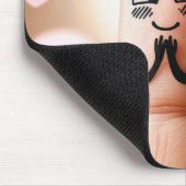 Een paar vingers in liefde muismat (Hoek)