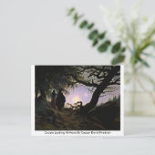 Een paar voorbeelden van Caspar David Friedrich Briefkaart (Staand voorkant)