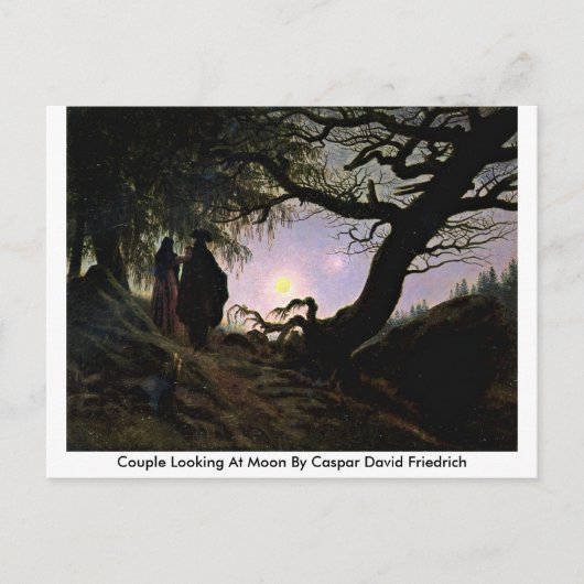 Een paar voorbeelden van Caspar David Friedrich Briefkaart (Voorkant)