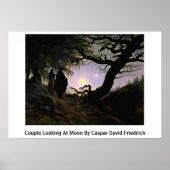 Een paar voorbeelden van Caspar David Friedrich Poster (Voorkant)