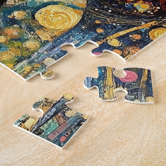 Een paar zoenen legpuzzel (Zijkant)