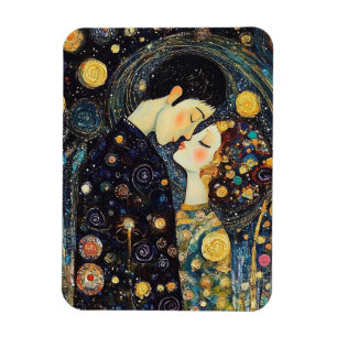 Een paar zoenen magneet