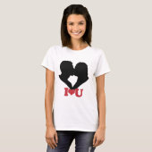 Een paar zoenen met mij ♥ U T-shirt (Voorkant volledig)