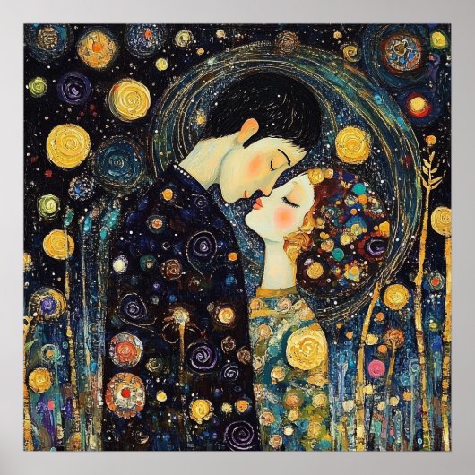 Een paar zoenen poster (Voorkant)