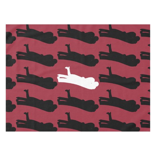 Een paar zoenen tafelkleed (Voorkant (Horizontaal))