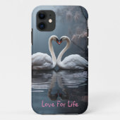 Een paar zwanen Case-Mate iPhone case (Achterkant)