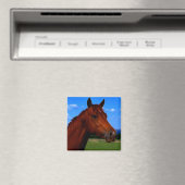 Een paard dat trots is magneet (Insitu (Vaatwasser))