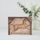 Een paard, detail van Orpheus Charming the Animals Briefkaart (Staand voorkant)