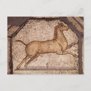 Een paard, detail van Orpheus Charming the Animals Briefkaart