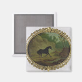 Een Paard die door een Snake uit 1792 wordt bevruc Magneet (Voorkant / Achterkant)