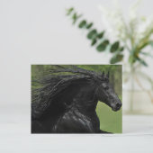 Een paard is een paard #1" briefkaart (Staand voorkant)