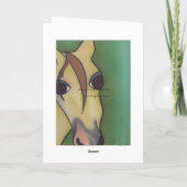 Een paard is een Paard Ofcourse door Robyn Feeley Kaart (Achterkant)