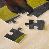 Een paard Jigzaag Puzzle Legpuzzel (Zijkant)