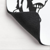 Een paard loopt in een bar... muismat (Hoek)