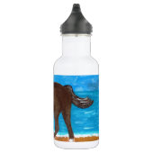 een paard op de strand waterfles (Rechts)