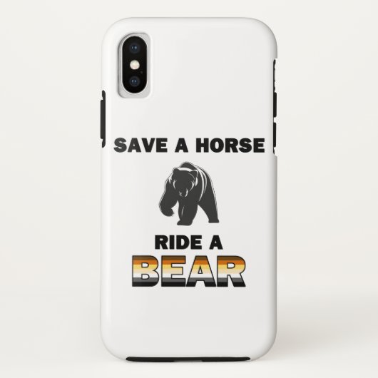 Een paard opslaan Case-Mate iPhone case (Achterkant)