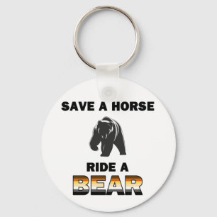 Een paard opslaan sleutelhanger