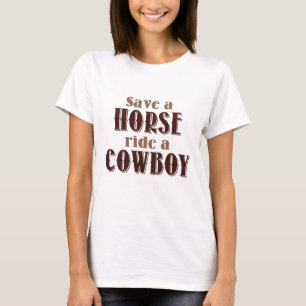 Een paard opslaan t-shirt
